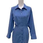 ZARA ✨ Blue Pleated Shirt Dress✨ Photo 0