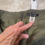 Madewell  Heather Expedition Olive Green Wool Blend A-Line Skirt Sz  12 nwt cargo Photo 1