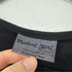 Michael Stars Black Long Sleeve Mini Dress Womens M Athletic Gorpcore Casual Photo 2