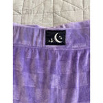 Way To Celebrate Halloween Velour Sweat Shorts Womens Size 2X Purple Soft NWT Photo 3