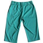 Tail Turquoise Crop Capri Golf Pants Size 6 Blue Photo 4
