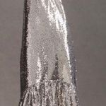 Anthropologie MAEVE One Shoulder Sequin Ruffle Maxi Dress Size XS Photo 1