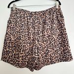 Crazy Train  Fringe Leopard Shorts Bottoms Animal Print Photo 1