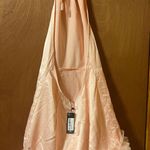Pretty Little Thing PLT baby Pink Frill Low Back Dress Photo 2