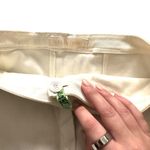 Valentino Garavani VALENTINO Straight Leg Jeans White Sz 4 Photo 4