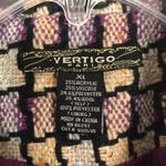 Vertigo Paris Vertigo Wool Blend Twill Double Breasted Peacoat Size XL Photo 1