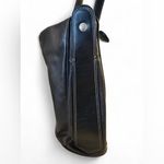 Lancel Paris Large Soft Pebbled Leather Hobo Shoulder Bag Black Single Strap Bag Photo 6