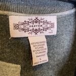 Oliver by Escio Gray Women’s Mid Length Long Sleeve Open Front Cardigan EUC Sz L Size L Photo 2