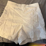 ZARA  basic white shorts size small Photo 0