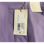 A New Day Women's High-Rise Tailored MIDI Shorts 12 Lavender 4” Stretch NWT Photo 6