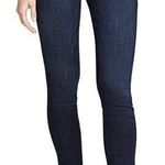 Good American Good Waist Crop Dark Wash Jeans Size 27 Photo 0