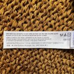 Free People Beach Naomi Tunic Sweater Swim Cover Up Mustard Yellow Gold Medium Photo 10