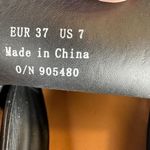 & Other Stories & Other Stories Black Patent Leather Loafers Slip Flats Women's Size 7 Photo 5