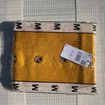 Mango NWT Mustard Elastic Cable Knit Skirt Photo 7