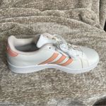 Adidas  Grand Court Dusty Pink Tennis Shoes Size 7 NWT‎ NO BOX FLAW Photo 6