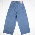 Madewell New! Pleated Wide-Leg Jeans, size 00 Photo 8