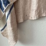 Absolutely Abs lately Striped Beige and Blue Women's Sweater Photo 2