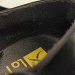 La Mendola Black Leather Tap Dancing Shoes Woman's Size 5 Lace Up Heel Black Photo 12