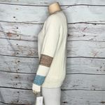 LuLaRoe NWT Size 2XL Cream - Stripe Crew Neckline Mariah Sweater Top Photo 1