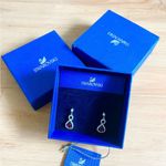 Swavorski Swarovski Siam Red & Clear Crystal
Pierced Earrings MILES #5039226 Photo 6