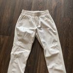 David Lerner Cuff Tapered Jogger in White Photo 1