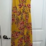 Eyeshadow NWT Brand Mineral Yellow Women’s Dress Floral Patterned Size M *Stains Photo 0