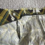Urban Outfitters  Floral Plaid Schoolgirl Grunge Pleated Wrap Mini Skirt Size S Photo 7