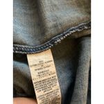 Old Navy  S Shirt Dress Chambray Pop Pull Over Blue Denim Long Sleeve Shift Mini Photo 5