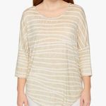 Chico's Chico’ women’s blouse size one silver/ white Photo 0