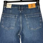 We The Free  People SZ 27 Beacon Slim Crop Jeans Mid-Rise Stretch Pockets Blue Photo 4
