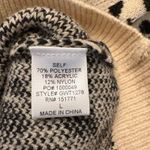 Sunday Edition Leopard Print Tie Front Cardigan Size L Coquette Bow Knit Tan Size L Photo 4