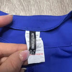 Pretty Little Thing Women's Blue Zip-Up One Piece Bodysuit Swimsuit Size 8 Photo 1