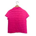 Patty Kim Paris Reversible Puffer Vest Women’s Size XS Bright Neon Pink Yellow Photo 2