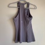 Alo Yoga Women's Lavender Tank Top Size Small Athletic Shirt Built in Bra Photo 3