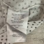 Motherhood Maternity Sleep White with Gray Polka Dots & Trim Tank Size Medium Photo 11