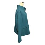 Old Navy Teal mock neck double breasted pea coat Photo 1
