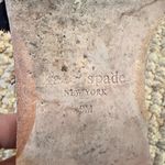 Kate Spade  New York Solaina Slide Black Canvas Raffia Fringe Beaded Sandal Sz 9 Photo 7