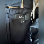 Lulus  Radiant Charisma Black Chiffon Ruched Tie-Strap Maxi Dress Photo 4