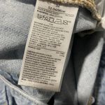 Gap  Jeans Womens Sz 34 Sexy Boyfriend Mid Rise Distress Light Wash Cuffed Ankle Photo 3