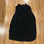 Sympli Open Front Sleeveless Cardigan Womens 16 Stretch Jersey Longline Black Photo 5