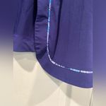 Serengeti Size 1X Blue Short Sleeve Open Front Cardigan Swim Top Coverup Photo 6