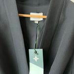 Tuckernuck  Black Gracie Wrap Belted Patch Pocket Blazer Jacket‎ Size XXXL NWT Photo 4