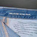American Eagle  Women's Medium Wash Blue High Rise Relaxed Mom Jean 6 short Photo 5