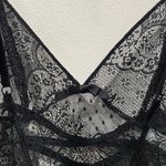 Victoria's Secret Victoria’s Secret Black Lace Babydoll Slip Top Sz S Y2K Coquette Lingerie Photo 8