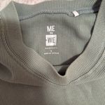 Me to We Sage Green Baby Tee Photo 1