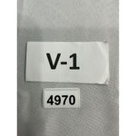 Blue Island Womans  One Pc Halter Jumpsuit XS Black White Peekaboo Back Slit Legs Photo 6