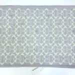 Metallic Star Signature Coach Logo Infinity Scarf Chalk Grey NWT Photo 4