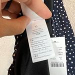 J. Crew Bikini Bottom Womens XL Navy Blue White Polka Dot Hipster Retro NEW Photo 5