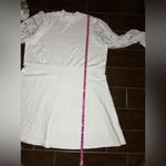 Nina Leonard  white/Ivory Mockneck Sweater Dress sz 3X Photo 5