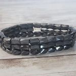 Magnetic Bracelet Dark Gray Metallic Photo 0